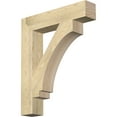 thumbnail image 1 of Ekena Millwork 6"W x 32"D x 38"H Imperial Block Rough Sawn Bracket, Douglas Fir, 1 of 4