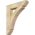 thumbnail image 1 of Ekena Millwork 6"W x 32"D x 38"H Thorton Slat Rough Sawn Bracket, Douglas Fir, 1 of 4