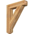 thumbnail image 1 of Ekena Millwork 6"W x 32"D x 38"H Traditional Craftsman Rough Sawn Bracket, Western Red Cedar, 1 of 4