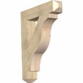 thumbnail image 1 of Ekena Millwork 6"W x 32"D x 40"H Funston Craftsman Rough Sawn Bracket, Douglas Fir, 1 of 13