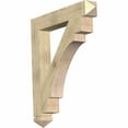 thumbnail image 1 of Ekena Millwork 6"W x 32"D x 40"H Merced Arts & Crafts Rough Sawn Bracket, Douglas Fir, 1 of 13