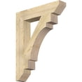 thumbnail image 1 of Ekena Millwork 6"W x 32"D x 40"H Merced Slat Rough Sawn Bracket, Douglas Fir, 1 of 4