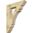 thumbnail image 1 of Ekena Millwork 6"W x 32"D x 40"H Olympic Slat Rough Sawn Bracket, Douglas Fir, 1 of 4