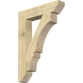 thumbnail image 1 of Ekena Millwork 6"W x 32"D x 44"H Balboa Slat Rough Sawn Bracket, Douglas Fir, 1 of 4