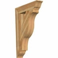 thumbnail image 1 of Ekena Millwork 6"W x 32"D x 44"H Funston Traditional Rough Sawn Bracket, Western Red Cedar, 1 of 13
