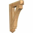 thumbnail image 1 of Ekena Millwork 6"W x 32"D x 44"H Imperial Arts & Crafts Rough Sawn Bracket, Western Red Cedar, 1 of 13