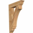 thumbnail image 1 of Ekena Millwork 6"W x 32"D x 44"H Imperial Traditional Rough Sawn Bracket, Western Red Cedar, 1 of 13