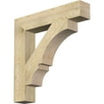 thumbnail image 1 of Ekena Millwork 6"W x 34"D x 34"H Balboa Block Rough Sawn Bracket, Douglas Fir, 1 of 25