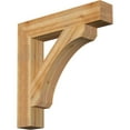 thumbnail image 1 of Ekena Millwork 6"W x 34"D x 34"H Legacy Block Rough Sawn Bracket, Western Red Cedar, 1 of 4