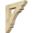 thumbnail image 1 of Ekena Millwork 6"W x 34"D x 38"H Merced Slat Rough Sawn Bracket, Douglas Fir, 1 of 4