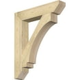 thumbnail image 1 of Ekena Millwork 6"W x 34"D x 40"H Imperial Slat Rough Sawn Bracket, Douglas Fir, 1 of 4