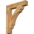 thumbnail image 1 of Ekena Millwork 6"W x 34"D x 40"H Olympic Block Rough Sawn Bracket, Western Red Cedar, 1 of 4