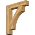 thumbnail image 1 of Ekena Millwork 6"W x 34"D x 40"H Westlake Block Rough Sawn Bracket, Western Red Cedar, 1 of 4