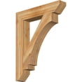 thumbnail image 1 of Ekena Millwork 6"W x 34"D x 42"H Imperial Slat Rough Sawn Bracket, Western Red Cedar, 1 of 4