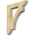 thumbnail image 1 of Ekena Millwork 6"W x 34"D x 42"H Westlake Slat Rough Sawn Bracket, Douglas Fir, 1 of 4