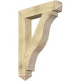 thumbnail image 1 of Ekena Millwork 6"W x 34"D x 46"H Funston Arts & Crafts Rough Sawn Bracket, Douglas Fir, 1 of 4