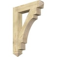 thumbnail image 1 of Ekena Millwork 6"W x 34"D x 46"H Merced Arts & Crafts Rough Sawn Bracket, Douglas Fir, 1 of 4