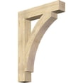 thumbnail image 1 of Ekena Millwork 6"W x 34"D x 46"H Thorton Block Rough Sawn Bracket, Douglas Fir, 1 of 4