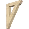 thumbnail image 1 of Ekena Millwork 6"W x 34"D x 46"H Traditional Slat Rough Sawn Bracket, Douglas Fir, 1 of 4
