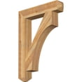 thumbnail image 1 of Ekena Millwork 6"W x 34"D x 46"H Westlake Craftsman Rough Sawn Bracket, Western Red Cedar, 1 of 4
