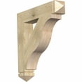 thumbnail image 1 of Ekena Millwork 6"W x 36"D x 36"H Funston Arts & Crafts Rough Sawn Bracket, Douglas Fir, 1 of 13