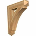 thumbnail image 1 of Ekena Millwork 6"W x 36"D x 36"H Thorton Arts & Crafts Rough Sawn Bracket, Western Red Cedar, 1 of 13