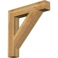 thumbnail image 1 of Ekena Millwork 6"W x 36"D x 36"H Traditional Block Rough Sawn Bracket, Western Red Cedar, 1 of 25