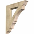 thumbnail image 1 of Ekena Millwork 6"W x 36"D x 40"H Balboa Traditional Rough Sawn Bracket, Douglas Fir, 1 of 13