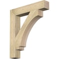 thumbnail image 1 of Ekena Millwork 6"W x 36"D x 40"H Imperial Block Rough Sawn Bracket, Douglas Fir, 1 of 25