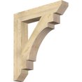 thumbnail image 1 of Ekena Millwork 6"W x 36"D x 40"H Merced Slat Rough Sawn Bracket, Douglas Fir, 1 of 4