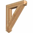 thumbnail image 1 of Ekena Millwork 6"W x 36"D x 40"H Traditional Arts & Crafts Rough Sawn Bracket, Western Red Cedar, 1 of 13