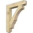 thumbnail image 1 of Ekena Millwork 6"W x 36"D x 42"H Balboa Craftsman Rough Sawn Bracket, Douglas Fir, 1 of 4