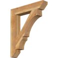 thumbnail image 1 of Ekena Millwork 6"W x 36"D x 42"H Balboa Slat Rough Sawn Bracket, Western Red Cedar, 1 of 4