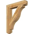 thumbnail image 1 of Ekena Millwork 6"W x 36"D x 42"H Funston Craftsman Rough Sawn Bracket, Western Red Cedar, 1 of 4
