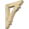 thumbnail image 1 of Ekena Millwork 6"W x 36"D x 42"H Merced Slat Rough Sawn Bracket, Douglas Fir, 1 of 4