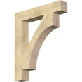 thumbnail image 1 of Ekena Millwork 6"W x 36"D x 42"H Westlake Block Rough Sawn Bracket, Douglas Fir, 1 of 4