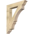 thumbnail image 1 of Ekena Millwork 6"W x 36"D x 44"H Balboa Traditional Rough Sawn Bracket, Douglas Fir, 1 of 4