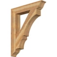 thumbnail image 1 of Ekena Millwork 6"W x 36"D x 44"H Balboa Traditional Rough Sawn Bracket, Western Red Cedar, 1 of 4
