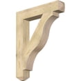 thumbnail image 1 of Ekena Millwork 6"W x 36"D x 44"H Funston Craftsman Rough Sawn Bracket, Douglas Fir, 1 of 4