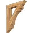 thumbnail image 1 of Ekena Millwork 6"W x 36"D x 44"H Merced Traditional Rough Sawn Bracket, Western Red Cedar, 1 of 4