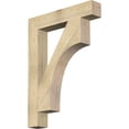thumbnail image 1 of Ekena Millwork 6"W x 36"D x 48"H Westlake Block Rough Sawn Bracket, Douglas Fir, 1 of 25