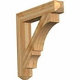 thumbnail image 1 of Ekena Millwork 6"W x 38"D x 38"H Balboa Craftsman Rough Sawn Bracket, Western Red Cedar, 1 of 13