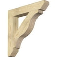 thumbnail image 1 of Ekena Millwork 6"W x 38"D x 38"H Funston Slat Rough Sawn Bracket, Douglas Fir, 1 of 4