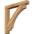 thumbnail image 1 of Ekena Millwork 6"W x 38"D x 38"H Imperial Block Rough Sawn Bracket w/ Offset Brace, Western Red Cedar, 1 of 25