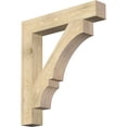 thumbnail image 1 of Ekena Millwork 6"W x 38"D x 42"H Balboa Block Rough Sawn Bracket, Douglas Fir, 1 of 4