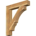 thumbnail image 1 of Ekena Millwork 6"W x 38"D x 42"H Balboa Block Rough Sawn Bracket, Western Red Cedar, 1 of 4