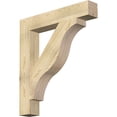 thumbnail image 1 of Ekena Millwork 6"W x 38"D x 42"H Funston Block Rough Sawn Bracket, Douglas Fir, 1 of 4