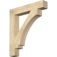thumbnail image 1 of Ekena Millwork 6"W x 38"D x 42"H Imperial Block Rough Sawn Bracket, Douglas Fir, 1 of 4