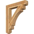thumbnail image 1 of Ekena Millwork 6"W x 38"D x 42"H Merced Craftsman Rough Sawn Bracket, Western Red Cedar, 1 of 4