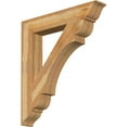 thumbnail image 1 of Ekena Millwork 6"W x 38"D x 42"H Olympic Traditional Rough Sawn Bracket, Western Red Cedar, 1 of 4